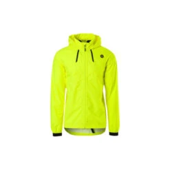 AGU Commuter Compact Rain Jacket Hi-vis Neon Yellow L
