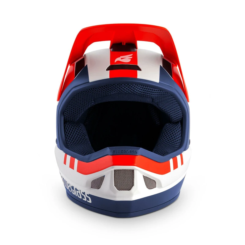 Bluegrass Helm Legit, White Red Blue / Matt, XL 60-62cm 5 Bluegrass Helm Legit, White Red Blue / Matt, XL 60-62cm – Bild 3