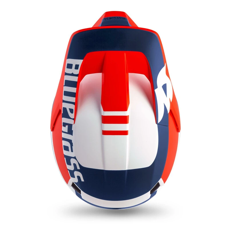 Bluegrass Helm Legit, White Red Blue / Matt, XL 60-62cm 7 Bluegrass Helm Legit, White Red Blue / Matt, XL 60-62cm – Bild 5