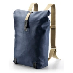 Brooks PICKWICK Rucksack 26l, Dark Blue/black Medium, Rollverschluss, Canvas