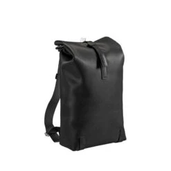 Brooks PICKWICK Rucksack 26l, Leder, Schwarz Rollverschluss, Leder