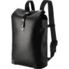 Brooks PICKWICK Rucksack 26l, Reflective Leather, Black Rollverschluss, Lochleder Mit Reflektierender F&uuml;tterung