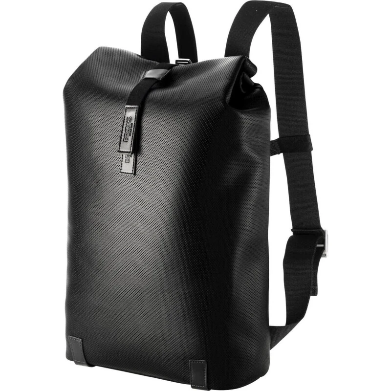 Brooks PICKWICK Rucksack 26l, Reflective Leather, Black Rollverschluss, Lochleder Mit Reflektierender Fütterung 3 Brooks PICKWICK Rucksack 26l, Reflective Leather, Black Rollverschluss, Lochleder Mit Reflektierender Fütterung