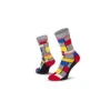 Le Patron Classic Jersey Look Socks Mondrian Grey 39/42 -Fahrradzubehör Angebote le patron classic jersey look socks mondrian grey 39 42