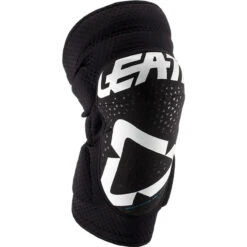 Leatt Knee Guard 3DF 5.0 Zip Schwarz/weiss LXL