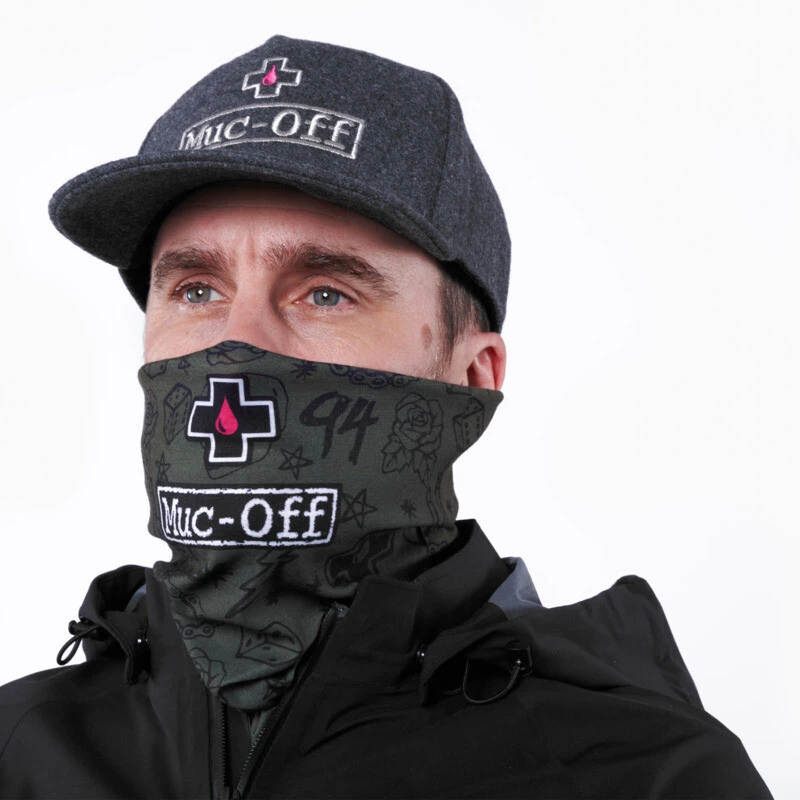 Muc-Off Lightweight Neck Gaiter Green 7 Muc-Off Lightweight Neck Gaiter Green – Bild 5