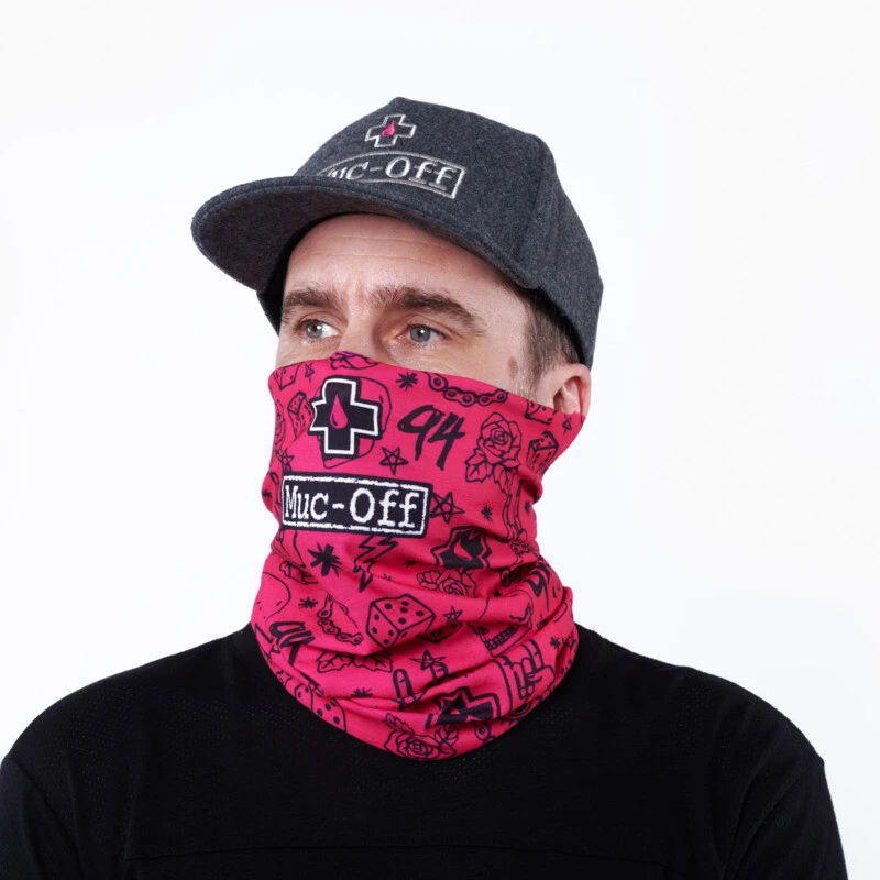 Muc-Off Lightweight Neck Gaiter Pink 5 Muc-Off Lightweight Neck Gaiter Pink – Bild 3