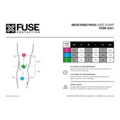 Fuse NEOS Knie Protektor XXL Black -Fahrradzubehör Angebote neos knie protektor xxl black7