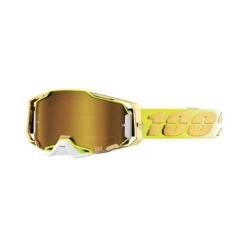 Ride 100% Goggles Armega Feelgood True Gold, Linse Verspiegelt