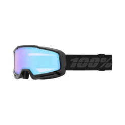Ride 100% Okan Hiper Goggle Black - Mirror Turquoise