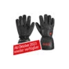 SAVIOR Beheizbarer Fingerhandschuh Leder Unisex Black XS
