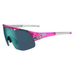 Tifosi Sonnenbrille, SLEDGE Lite, Crystal Pink, M-XL, Clarion Blue/AC-Red/Clear