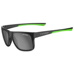 Tifosi Sonnenbrille, SWICK, Satin Black/Neon, M-XL, Smoke Polarized