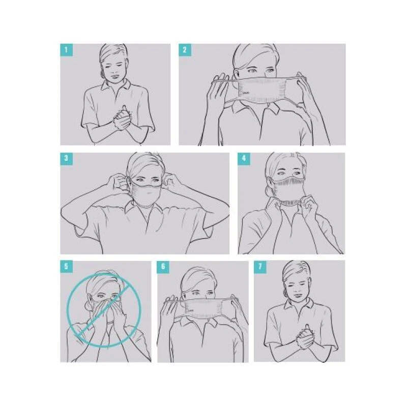 UYN Adult Community Mask Pink M 6 UYN Adult Community Mask Pink M – Bild 4