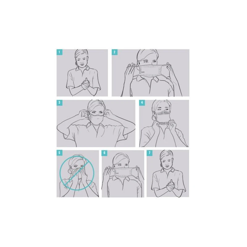 UYN Community Mask Plus Viroblock Pink Pearl Grey M 6 UYN Community Mask Plus Viroblock Pink Pearl Grey M – Bild 4