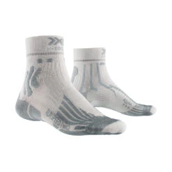 X-SOCKS Men Run Speed Two 4.0 Light Charcoal/pearl Grey 45-47